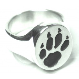 Bague cachet Blason ou motif personnel