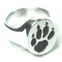 Bague cachet Blason ou motif personnel