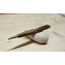 Stylo en bois d'orme tourné à la main, pièce unique, ce stylo permet de réaliser des sceaux en cire