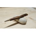 Stylo en bois d'orme tourné à la main, pièce unique, ce stylo permet de réaliser des sceaux en cire