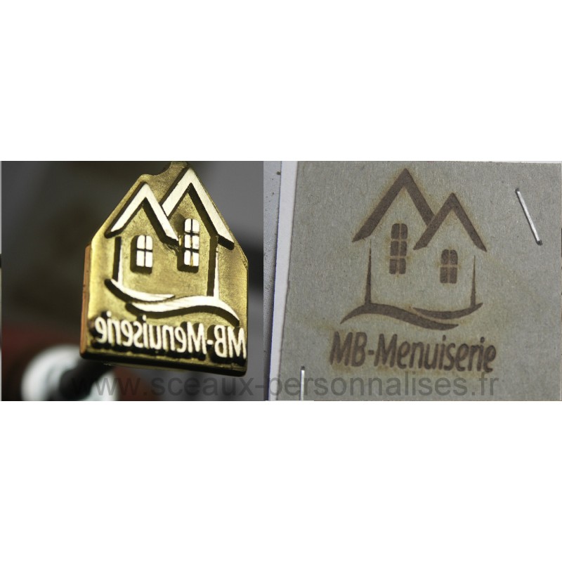 Marquer Fer à marquer le bois à personnaliser en ligne MADE IN LYON