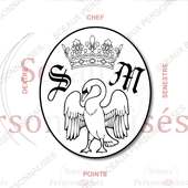 À vous de jouer ! 

Ce sceau héraldique a été composé en ligne sur notre éditeur de blason !
Et vous, vous avez essayé de créer vos armoiries ?

Ici il s'agit d'un écu des dames, un couronne de prince et un cygne.

Rendez-vous sur notre site sceaux-personnalises.com rubrique VOTRE BLASON. (Lien direct en bio)

#tamponblason 
#sceaupersonnalise
#cachetdecire