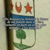 Un vieux cachet de cire, une illustration, une photo d'un tampon à cire... Peu importe la trace que vous possédez d'un blason de famille nous le reproduirons !

Envoyez-nous ce sont vous disposé, nous faisons le reste !

Label fabriqué à Lyon et ses alentours 🇫🇷

#Héritage #heraldique #osesavoir #artroyal #tamponacire #tamponblason #blasonfamilial #blasondeville #MadeInLyon #medieval